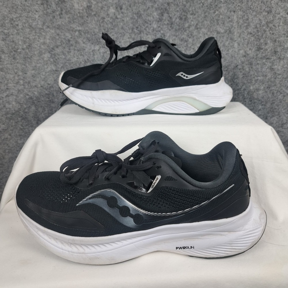 Saucony Womens Guide 15 S10685-05 Black Running Shoes Sneakers Size 8 W - Picture 4 of 11
